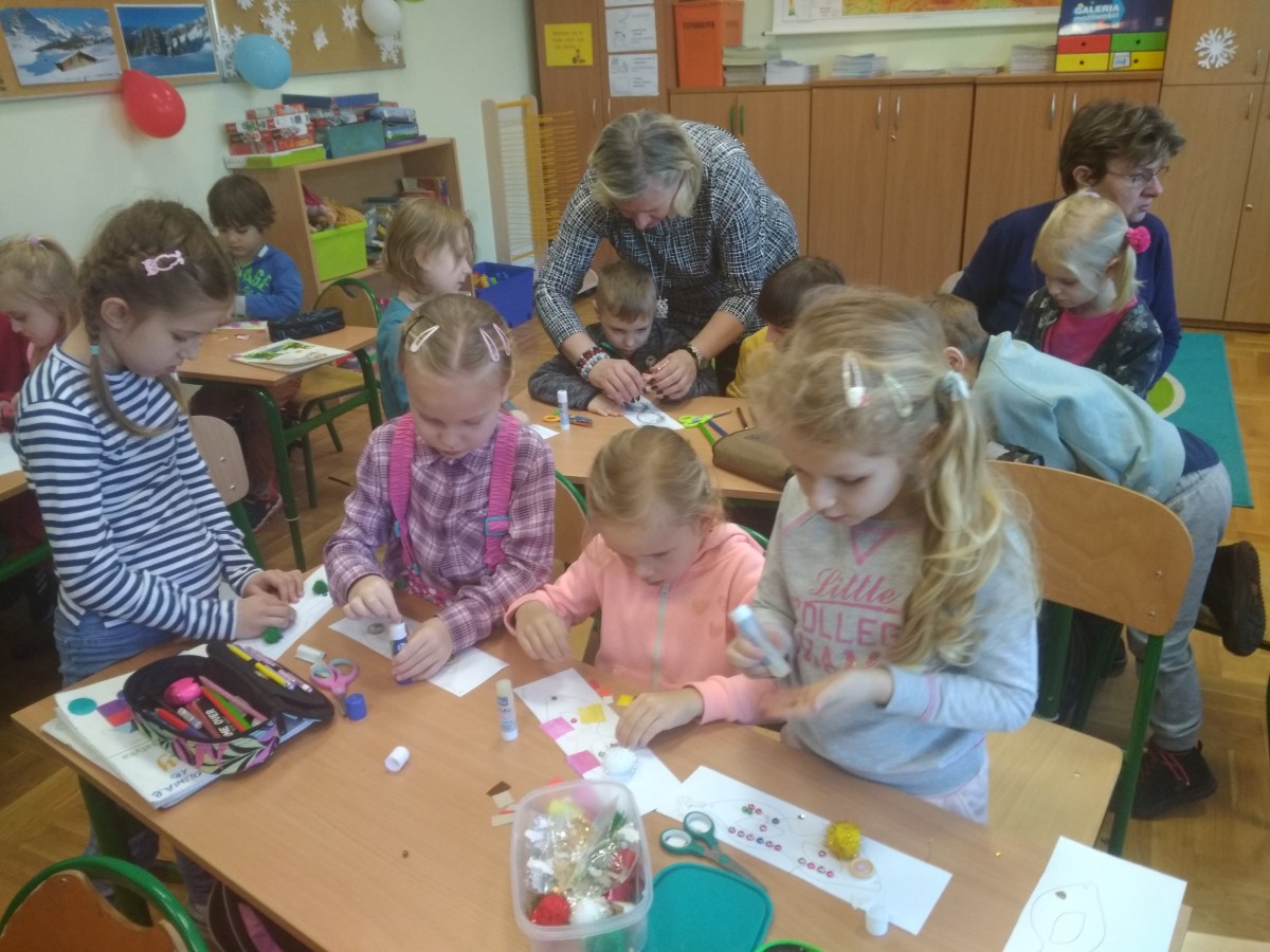Szkoła Podstawowa Nr 46 Gdańsk Dzieci z przedszkola „Służewiczek” w klasie 1B - Galerie - Szkoła